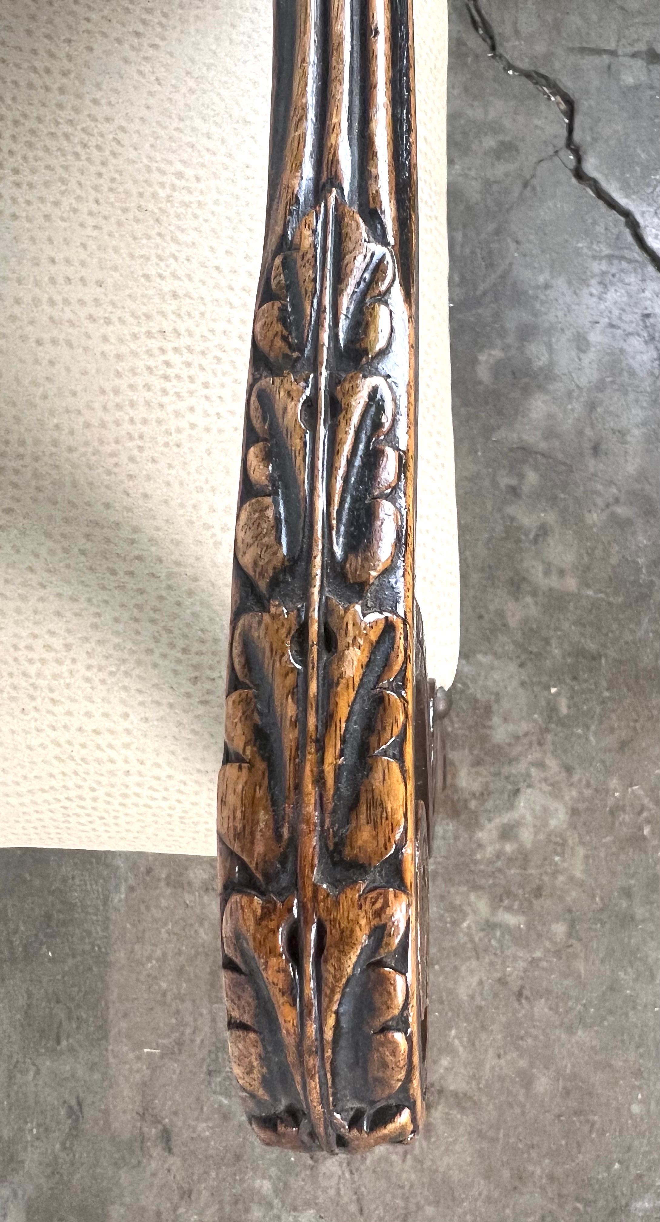 19th C. Italian Baroque Style Bench For Sale 5