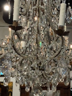 19th c. Italian Beaded Chandelier