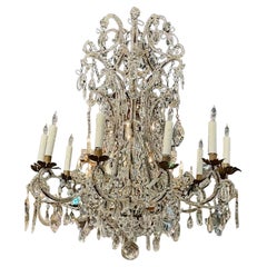 19th c. Italian Beaded Chandelier