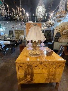 19th c. Italian Giltwood Element as Lamp