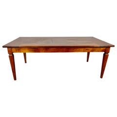Antique 19th Century Italian Inlaid Dining Table