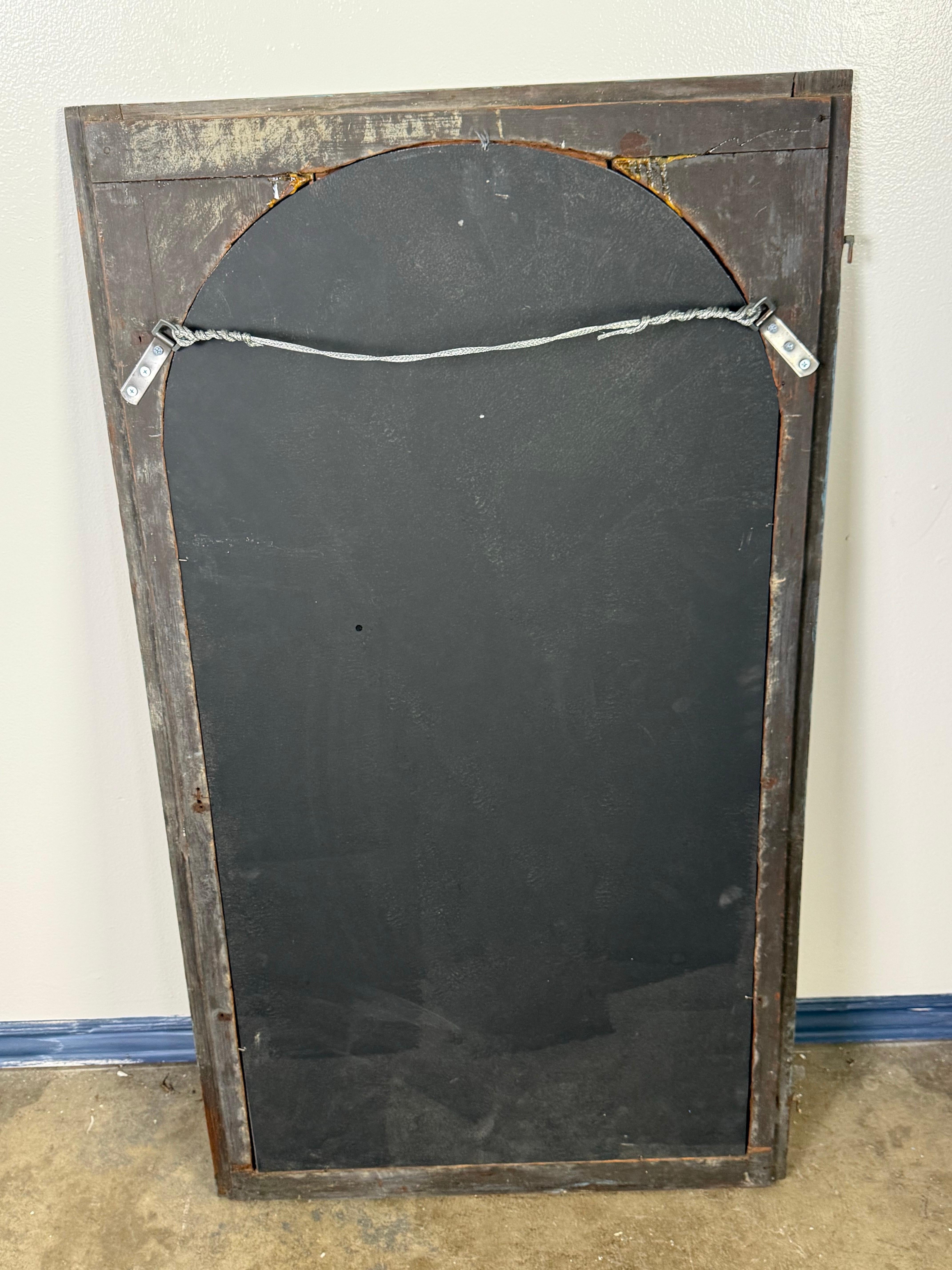 19th C. Italian Painted Mirror For Sale 5