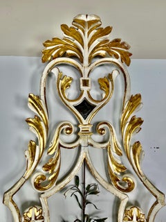 19th Century Carved Architectural Element with Gold Leaf Details