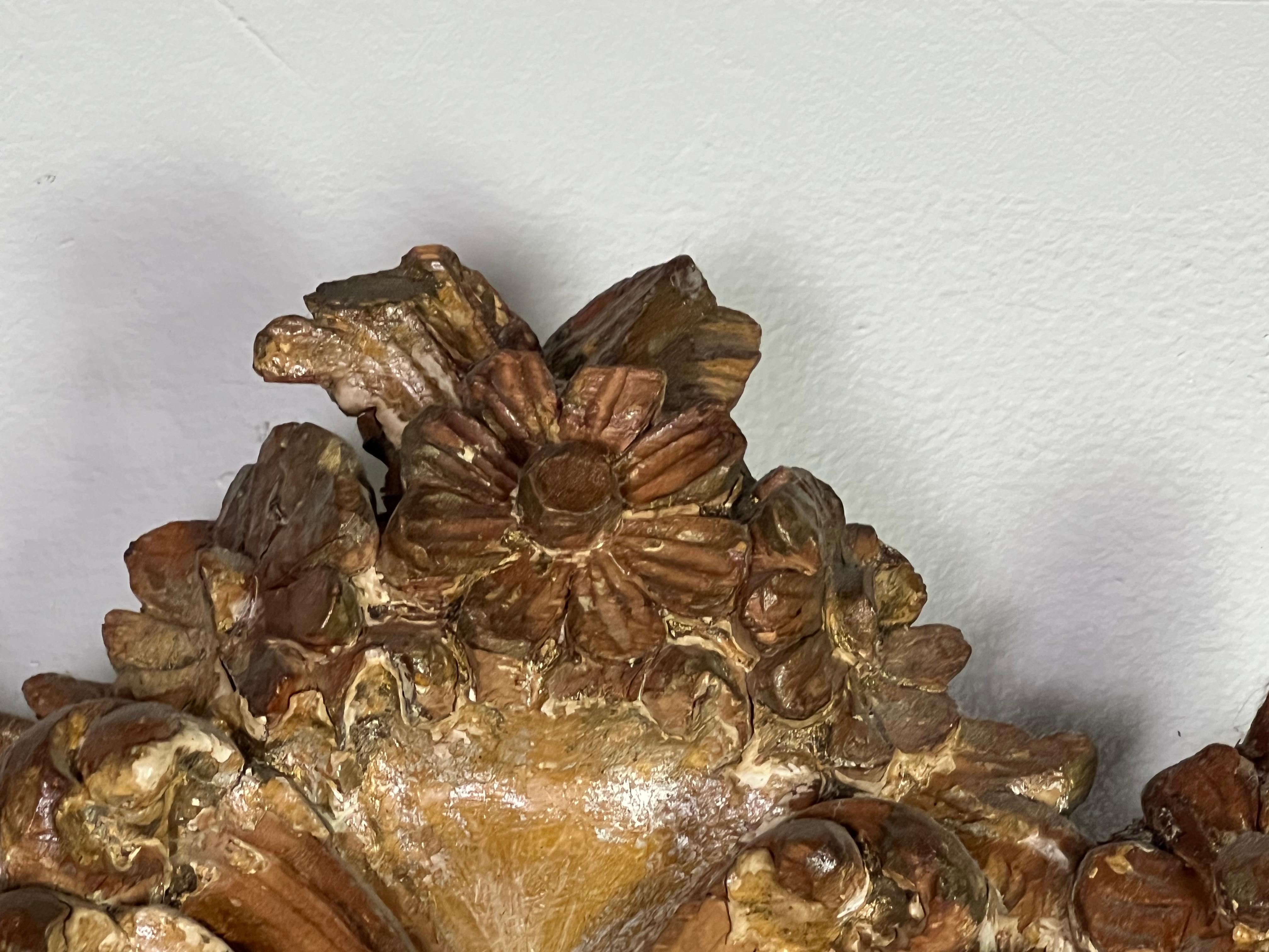 19th C. Italian Rococo Style Mirror For Sale 3