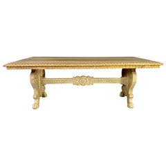 19th C. Italian Trestle Table
