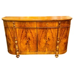 XIX sec. Credenza in noce italiano