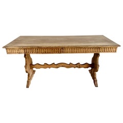 19th C. Italian Walnut Writing Table/Desk