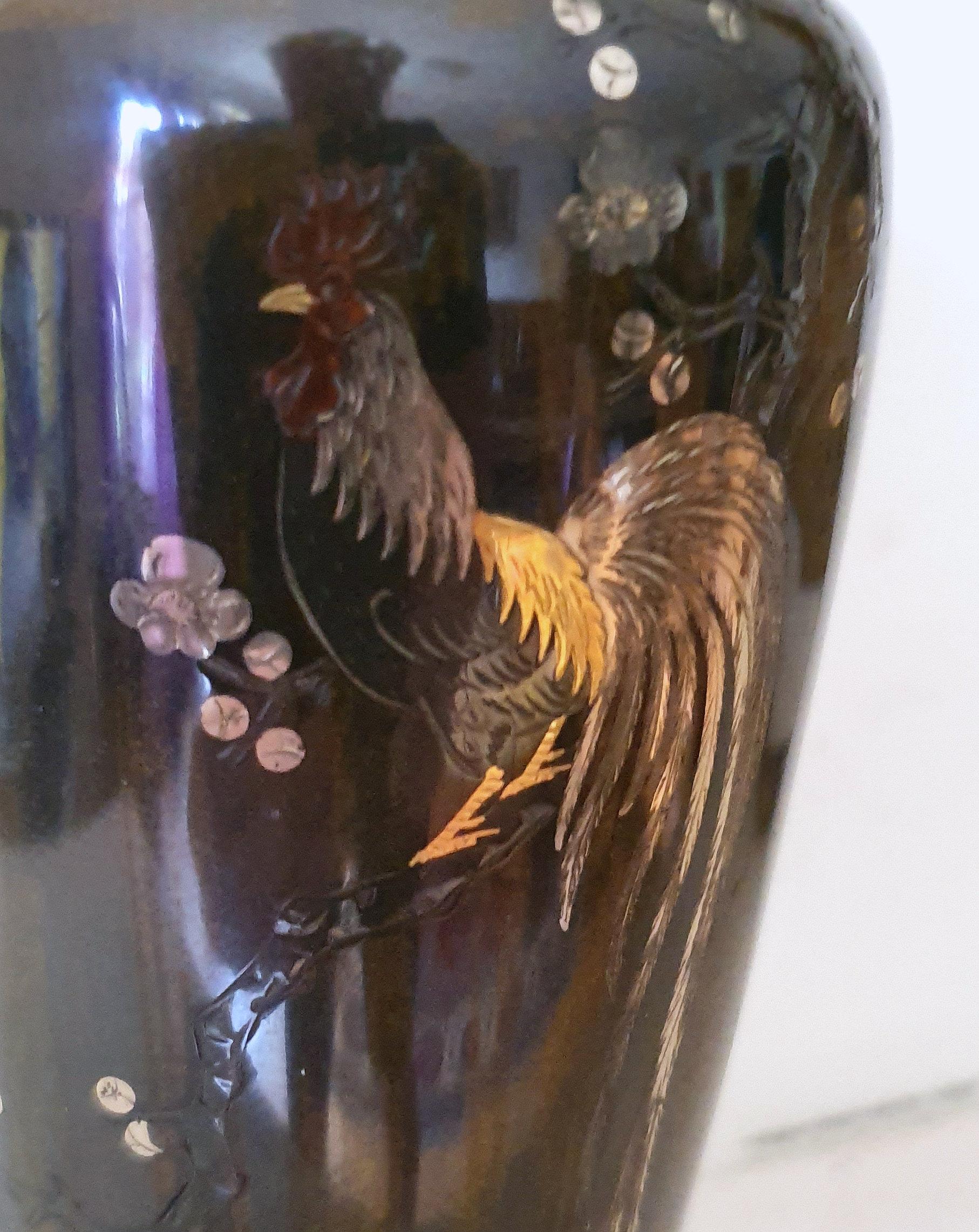 19th Century Japanese Bronze Vase 3