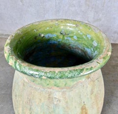 19th Century Jarre de Biot / Biot Urn with Rare Green Glaze