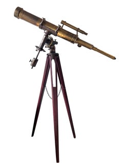 19th C. John Byrne Brass Telescope with tripod
