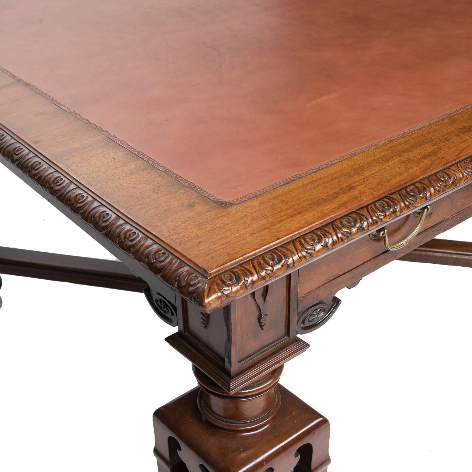 large writing table