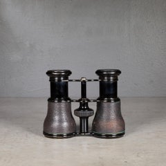 19th c. Leather LeMaire Fabt Paris Binoculars and Case c.1890