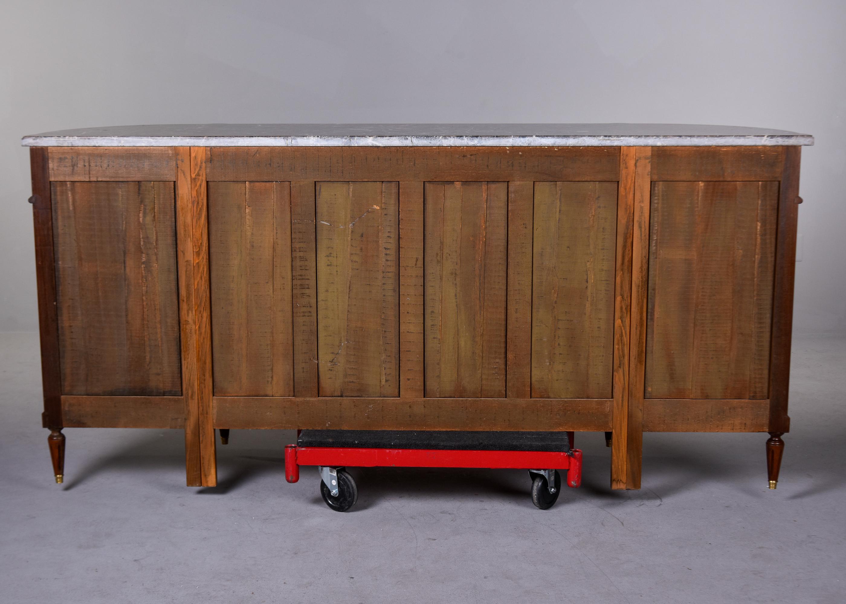 19th Century Louis Philippe Sideboard with Marble Top For Sale 9