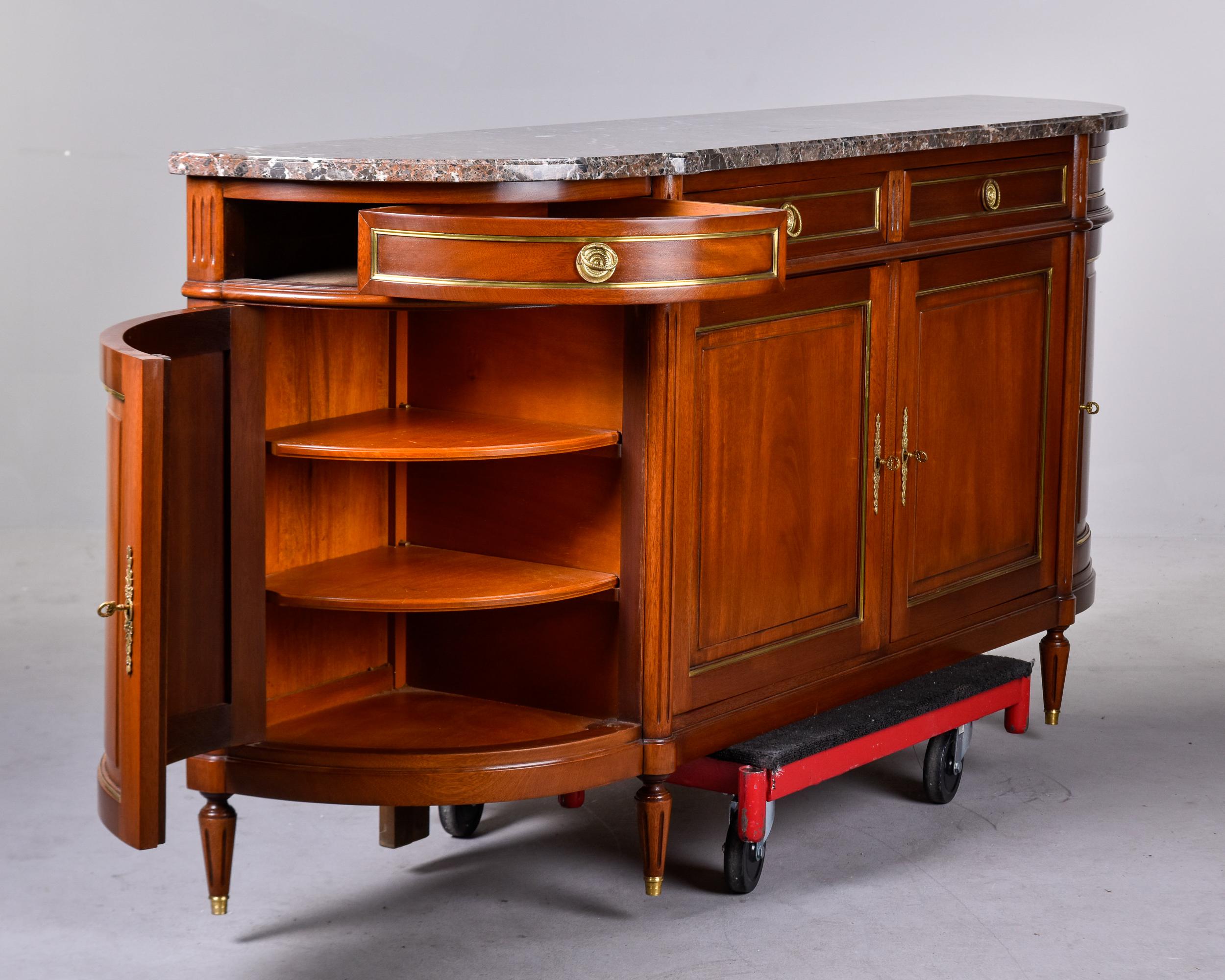 19th Century Louis Philippe Sideboard with Marble Top 3