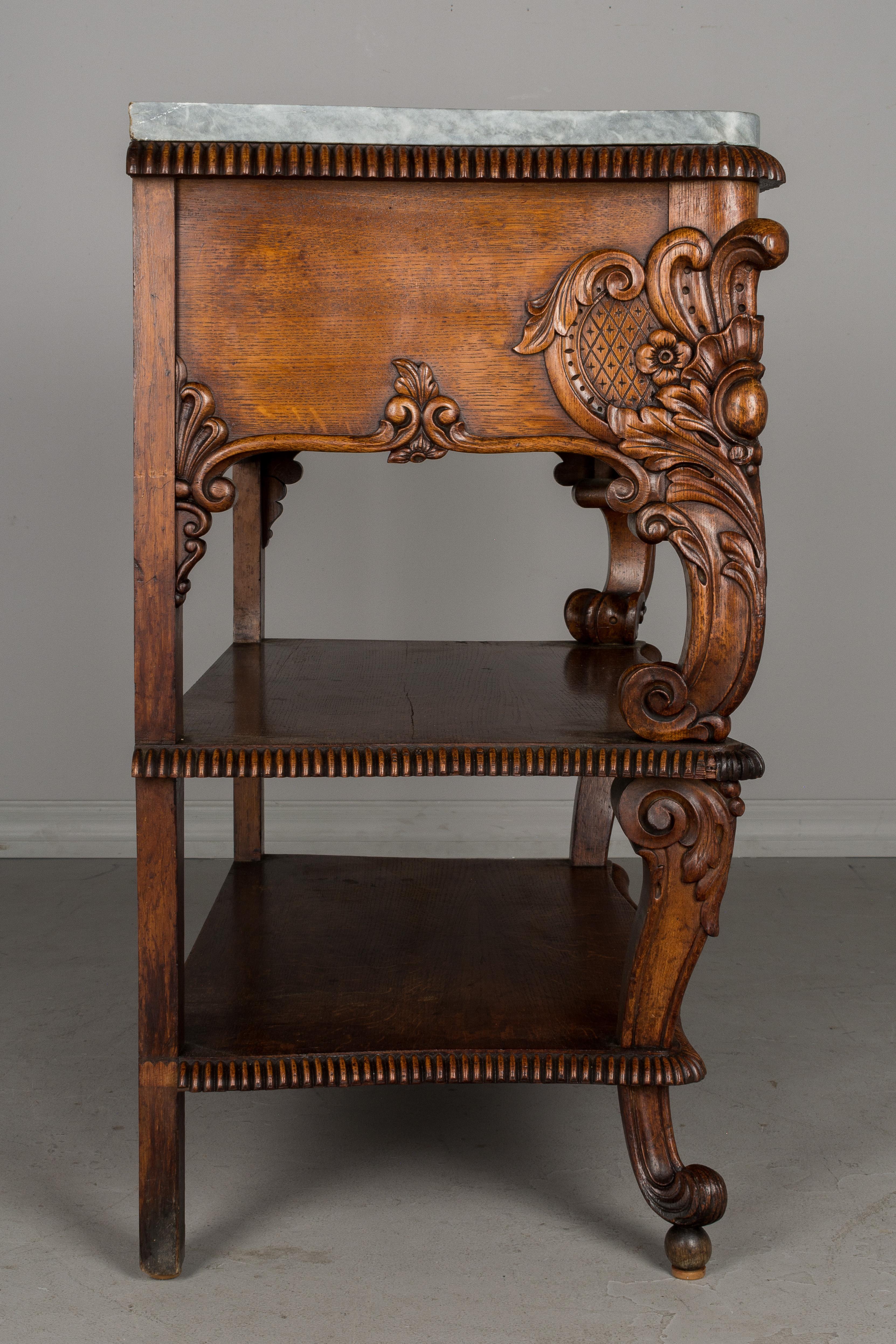19th Century Louis XV Style Belgian Console In Good Condition In Winter Park, FL