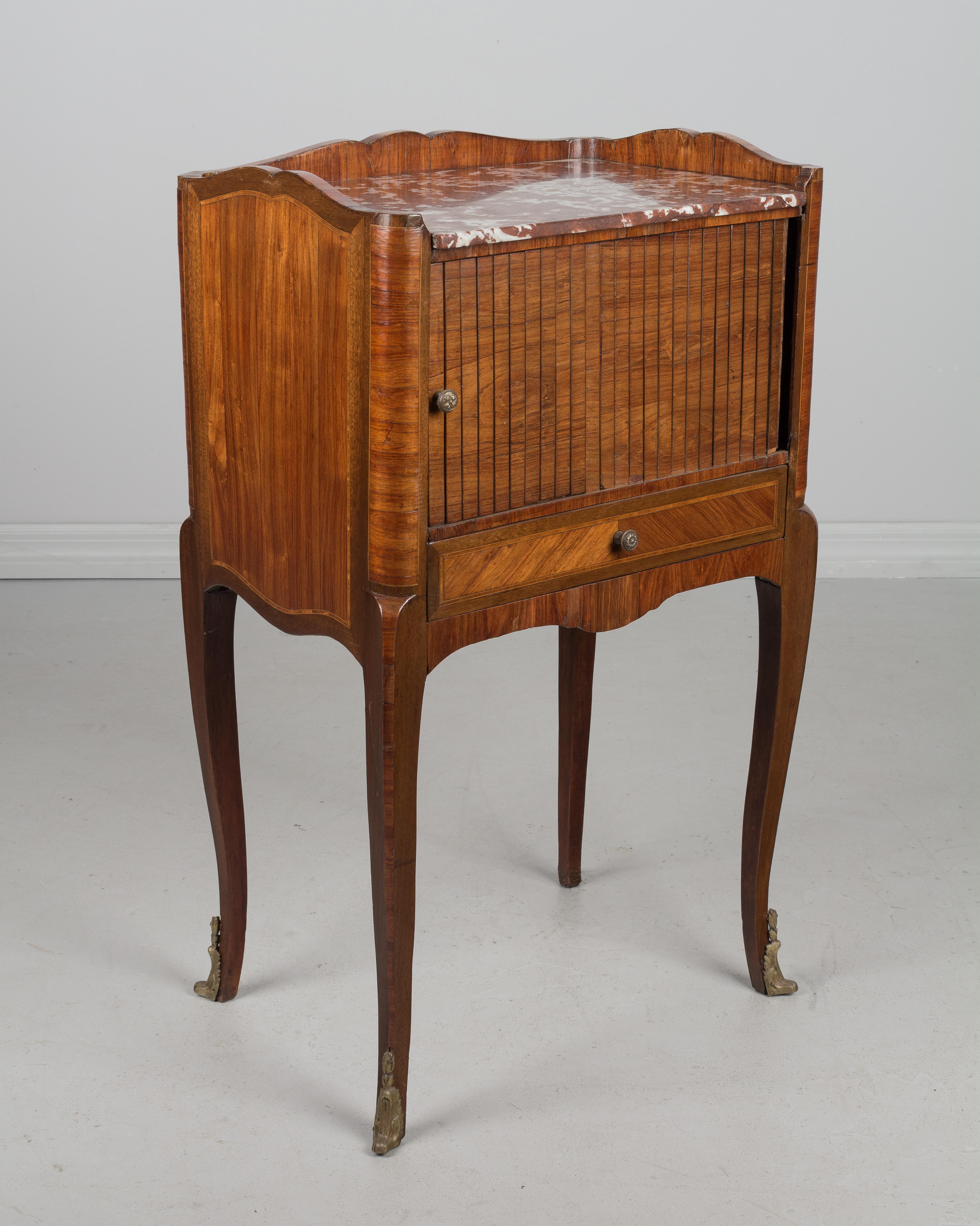 19th c. Louis XV Style Rosewood Side Table For Sale 2