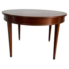Table de salle à manger Louis XVI du 19ème siècle avec 3 feuilles
