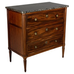 19th Century Louis XVI Style Secrétaire Desk Chest of Drawers