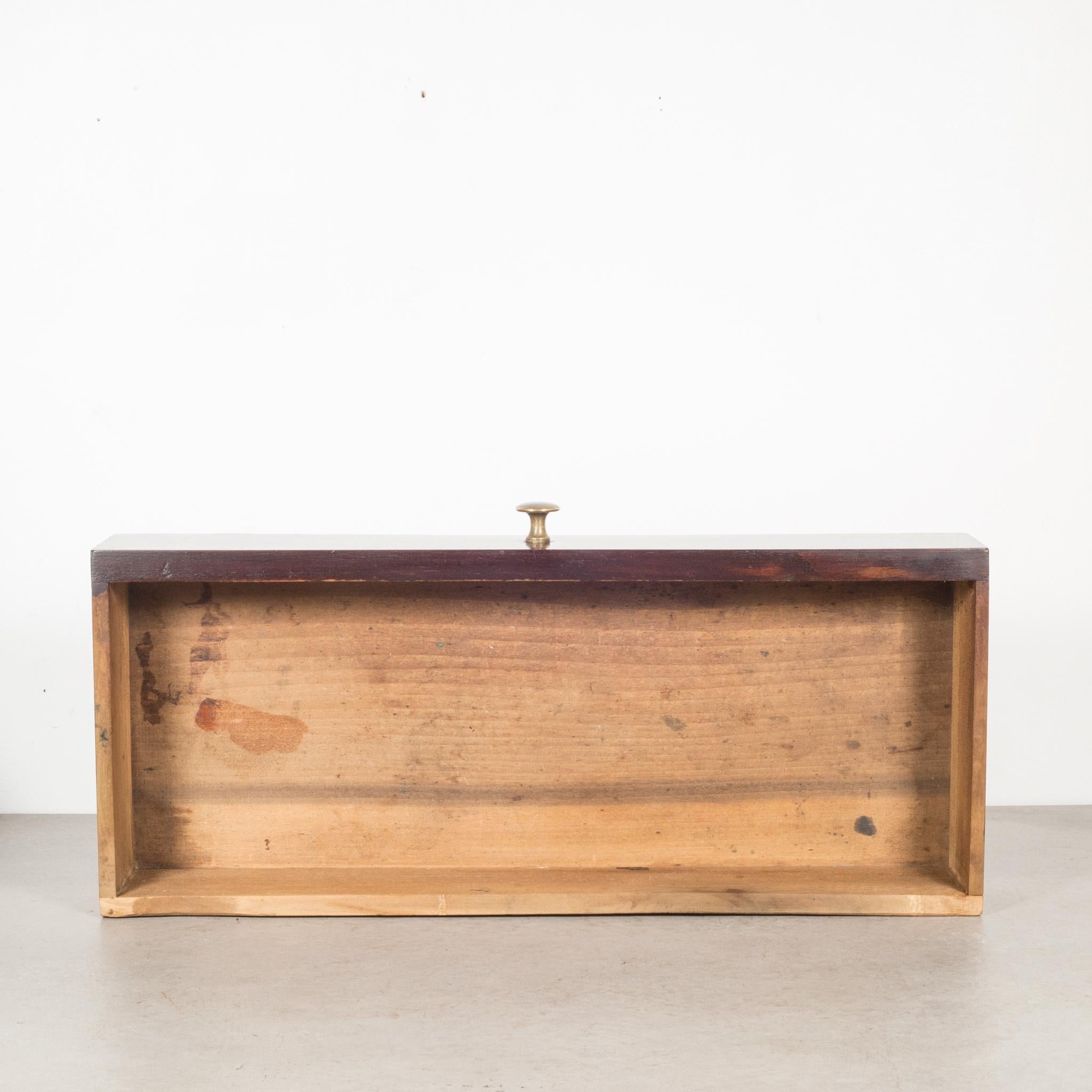 19th C. Mahogany and Bronze Table Top Vanity Shaving Mirror, c.1840-1870 1