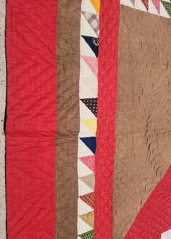 19th C Mini Pieced Birds in Flight Quilt