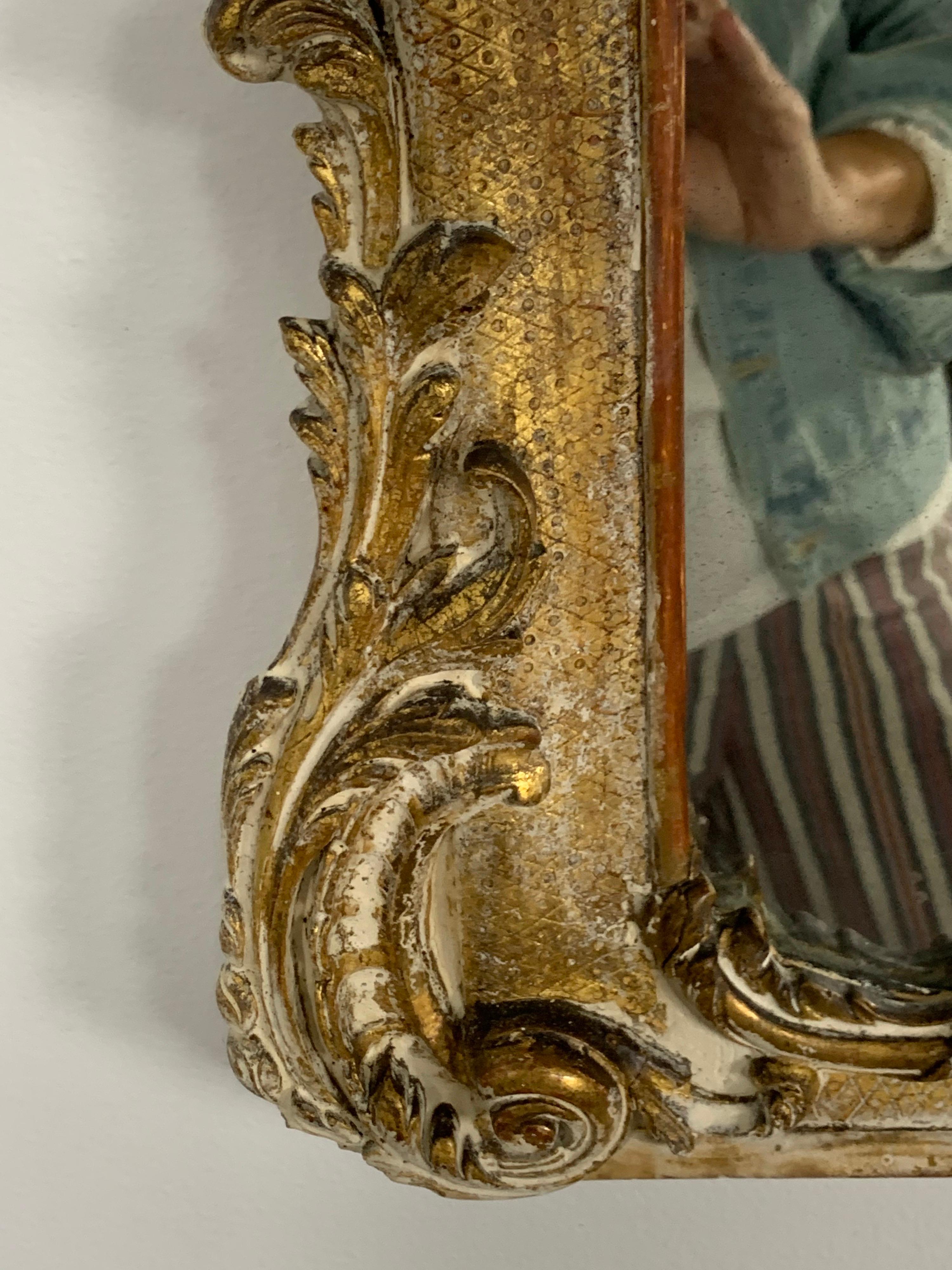19th C. Monumental Sized French Gilt Wood Rococo Style Mirror 9