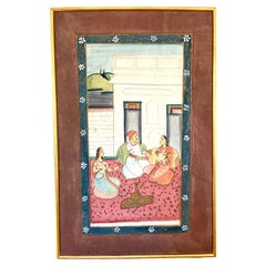19th C. Mughal Painting 