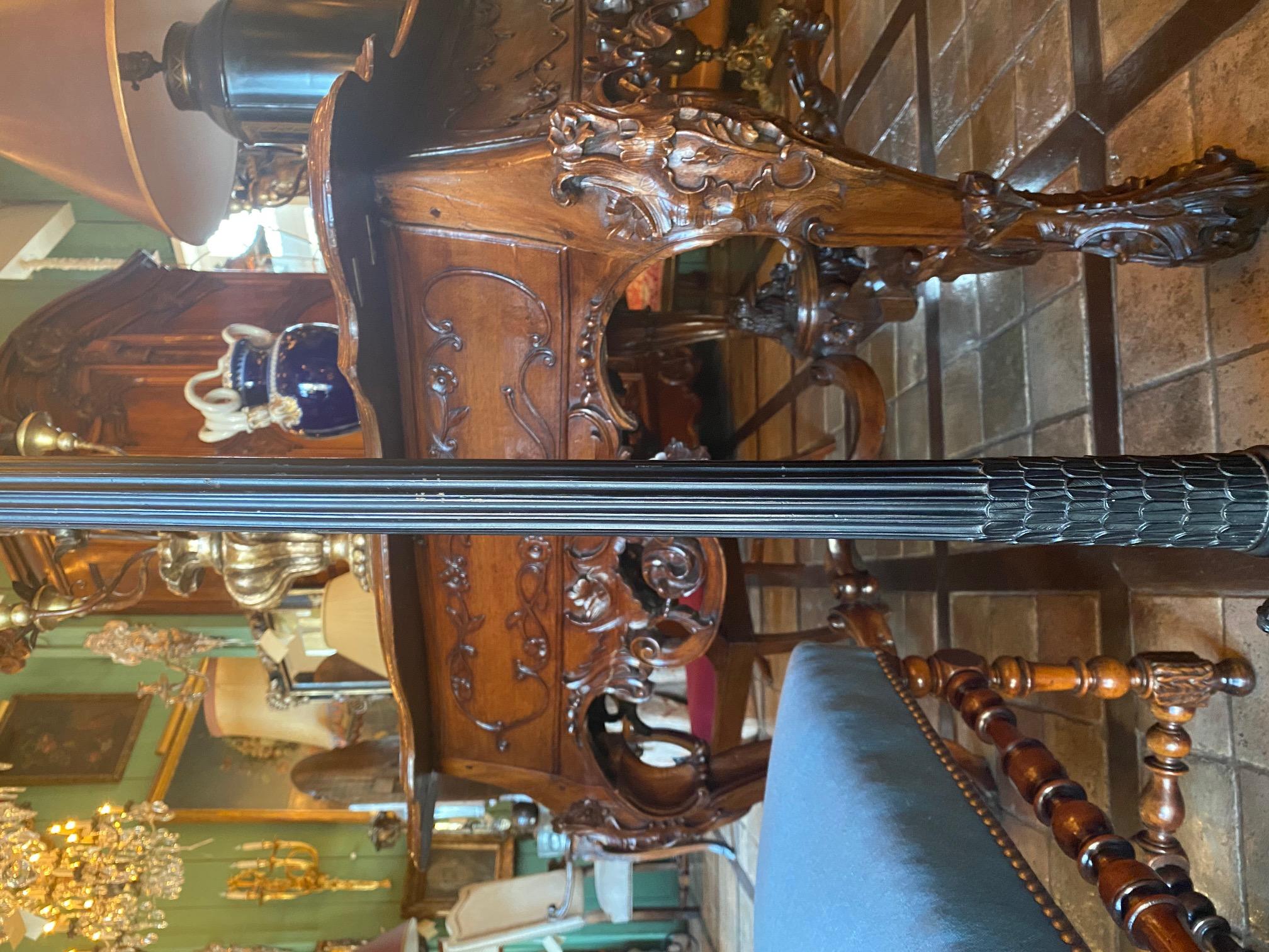 19th C. Neoclassical Side corner Torch Floor Lamp Pompeian Mood Light LA CA For Sale 3