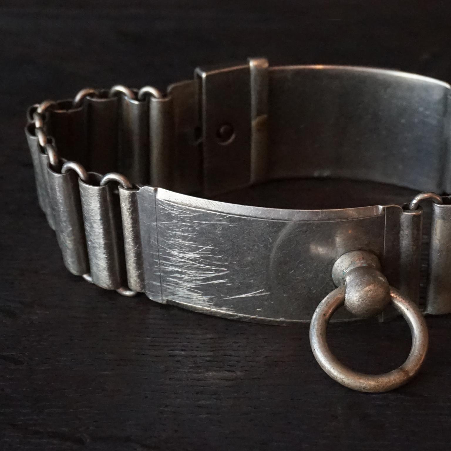 antique dog collar