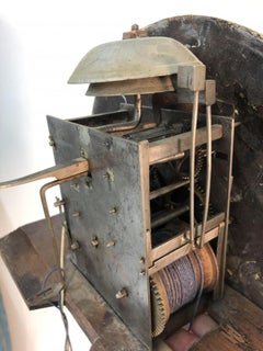 19th C. Original Paint Swedish Mora Clock
