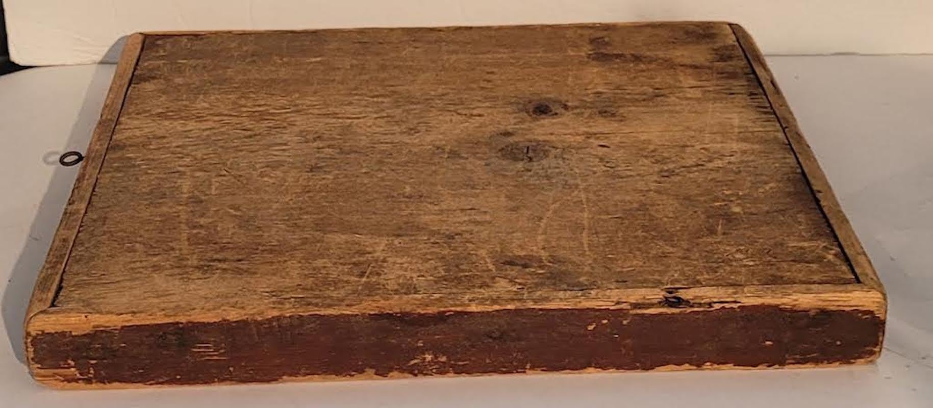 19th C Original Painted Game Board For Sale 1