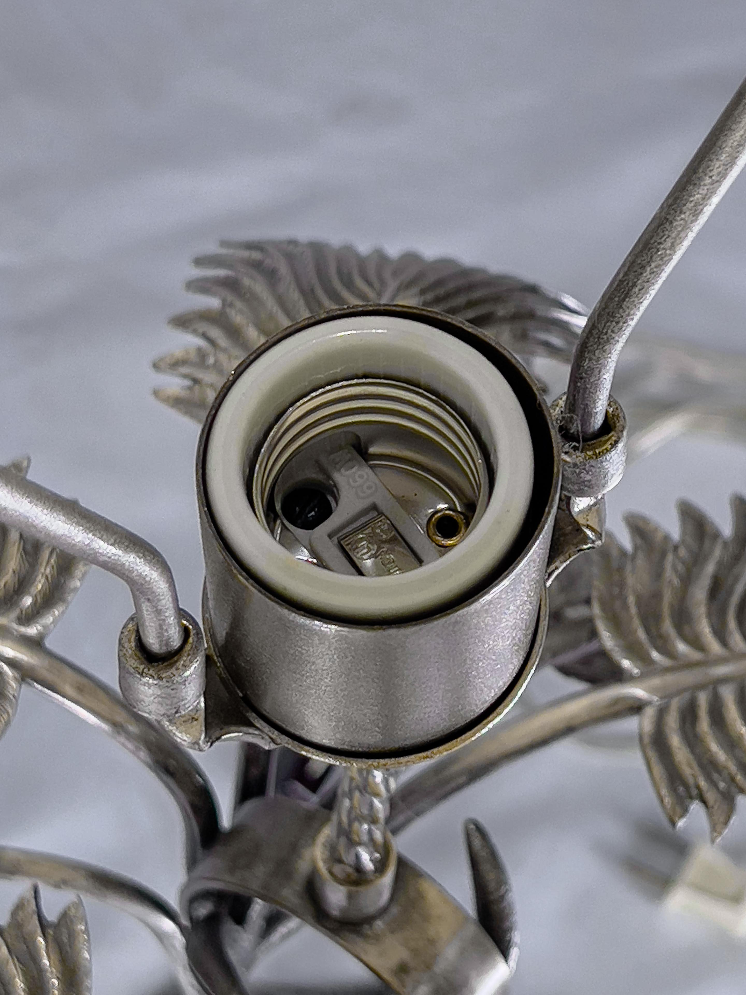 19th c. Palm Tree Lamp For Sale 7