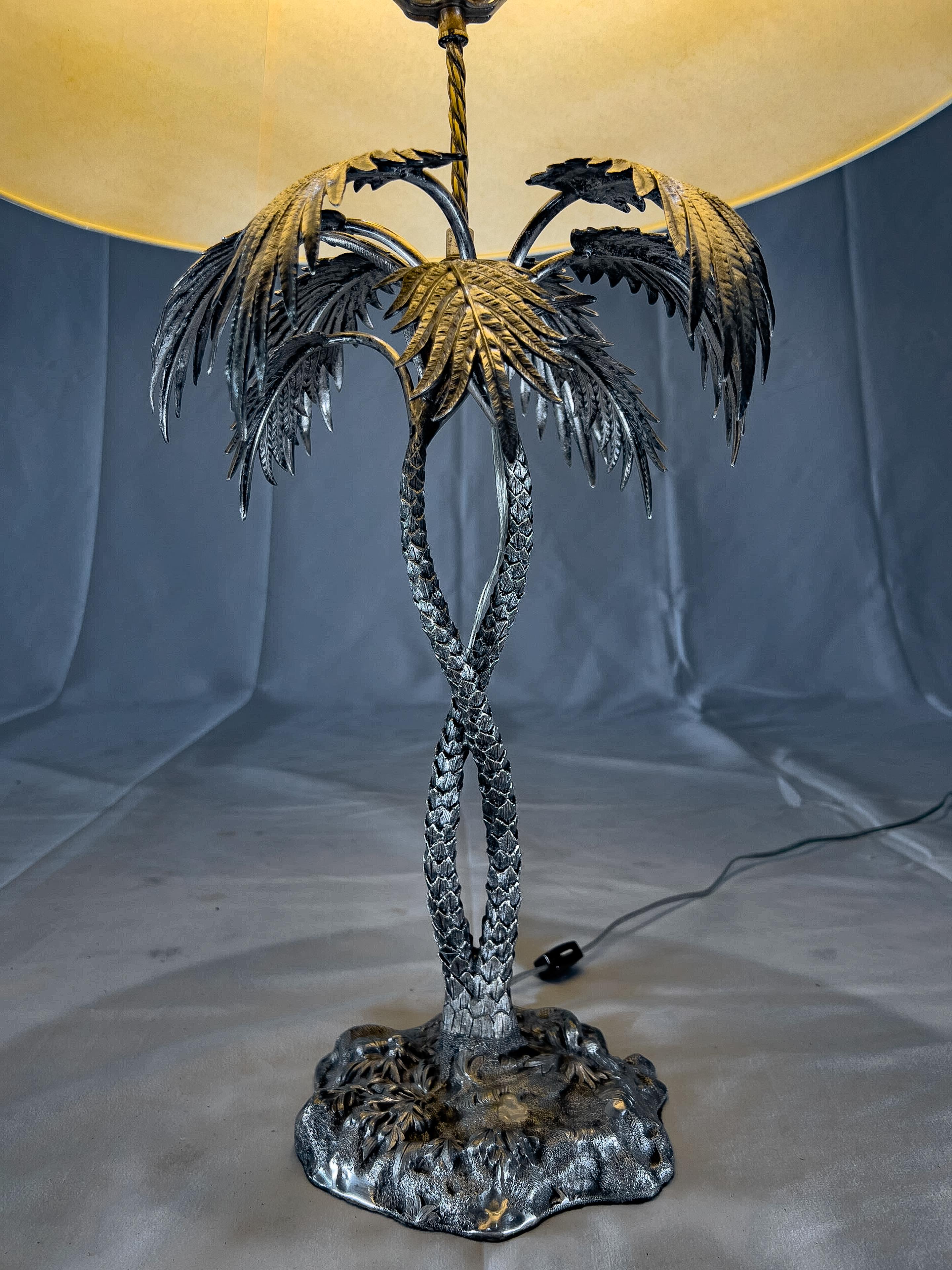 19th c. Palm Tree Lamp For Sale 11