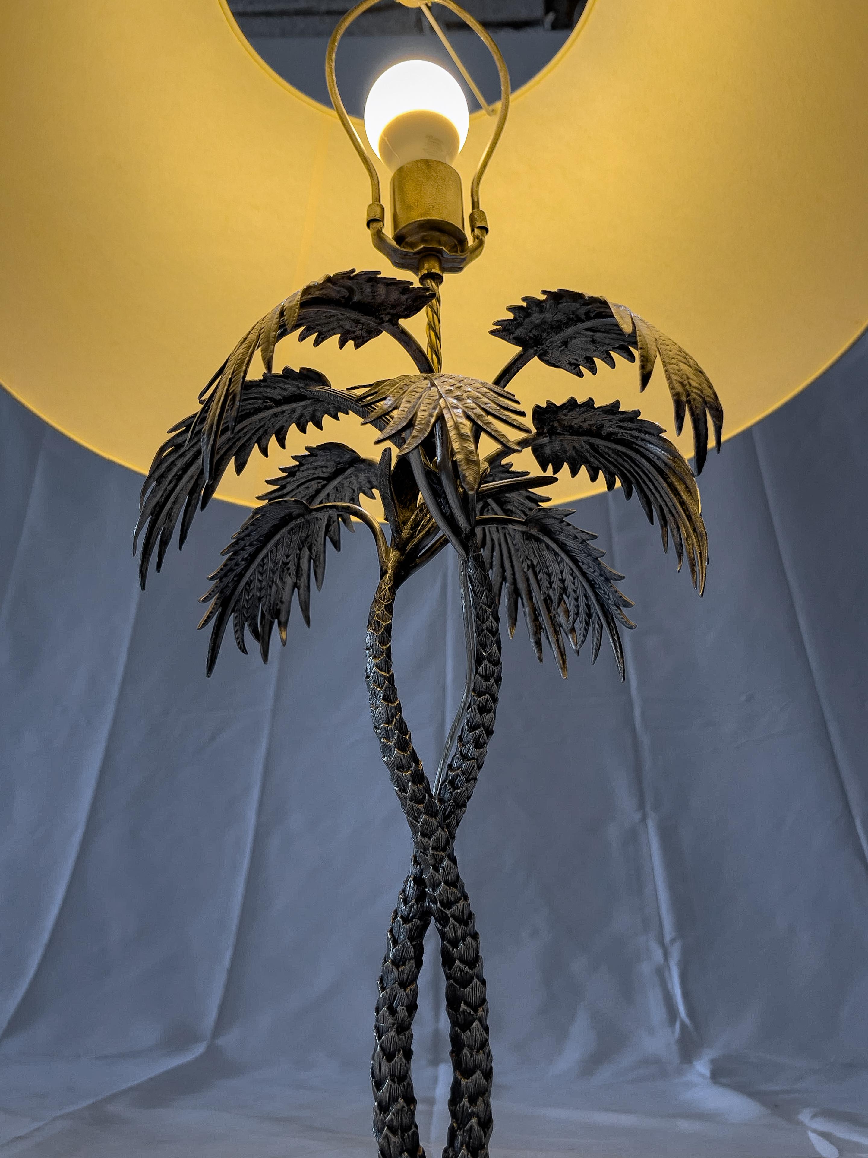 19th c. Palm Tree Lamp For Sale 12