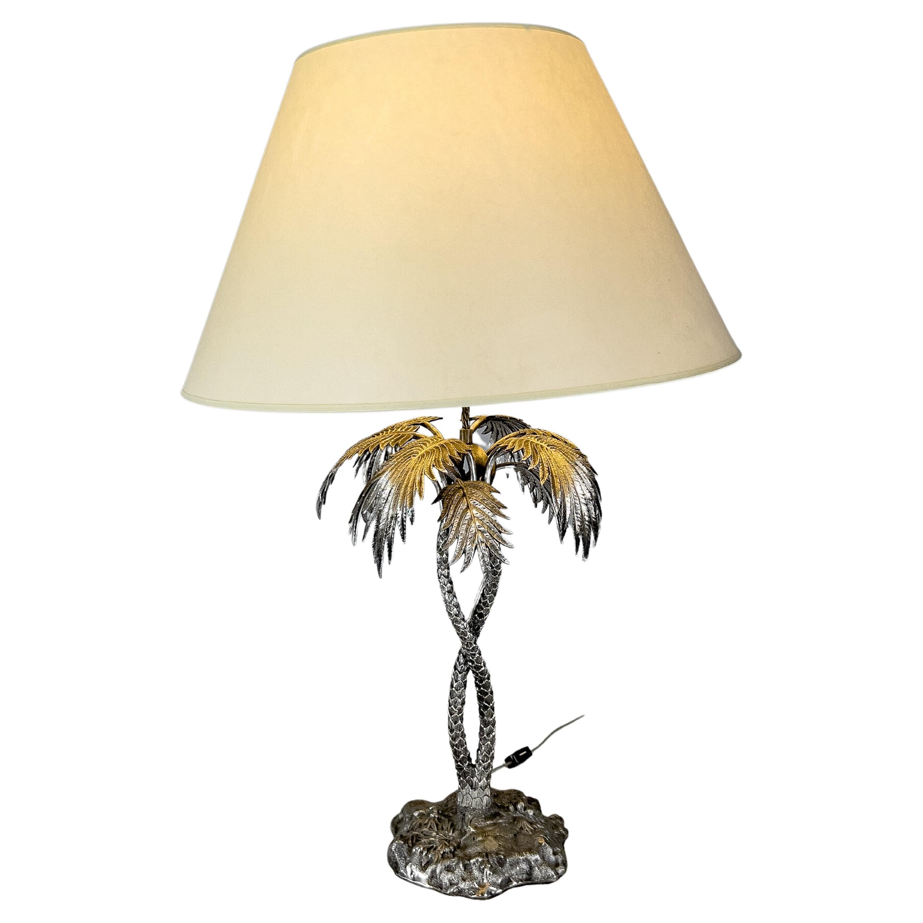 19th c. Palm Tree Lamp For Sale