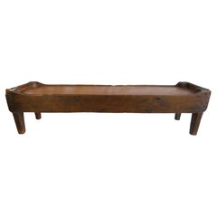 Antique 19th C. Pine "Flop Bed" or Bench