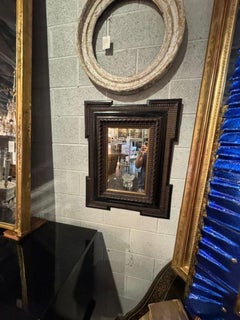 19th c. Portuguese Carved Mirror