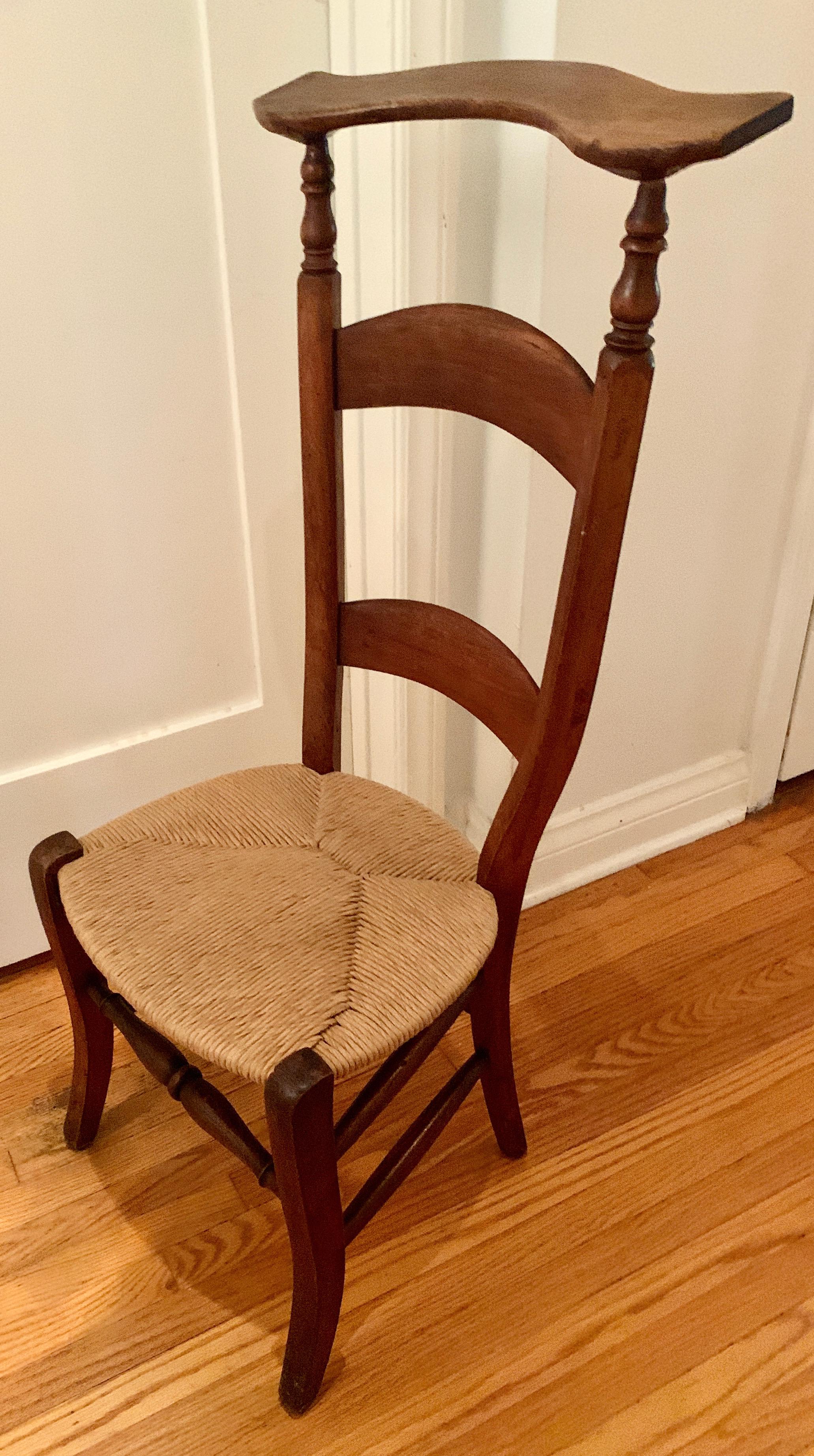 antique prayer chair