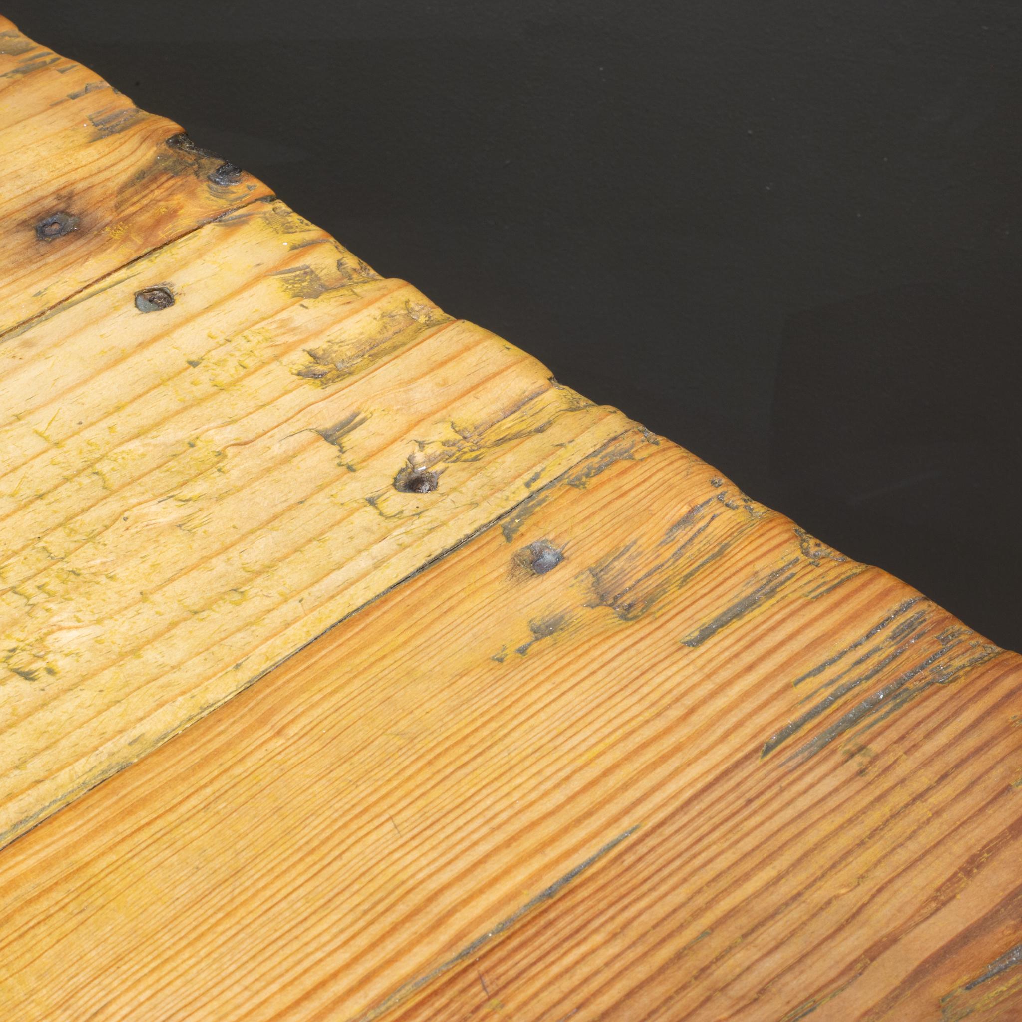 19th C. Primitive Farmhouse Dining Table c.1880-1890 2