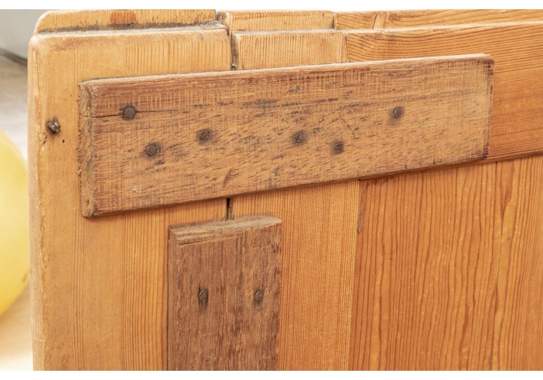 19th C. Provincial French  Pine Armoire/Cabinet For Sale 9