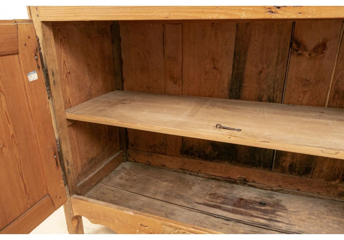 19th C. Provincial French  Pine Armoire/Cabinet For Sale 1