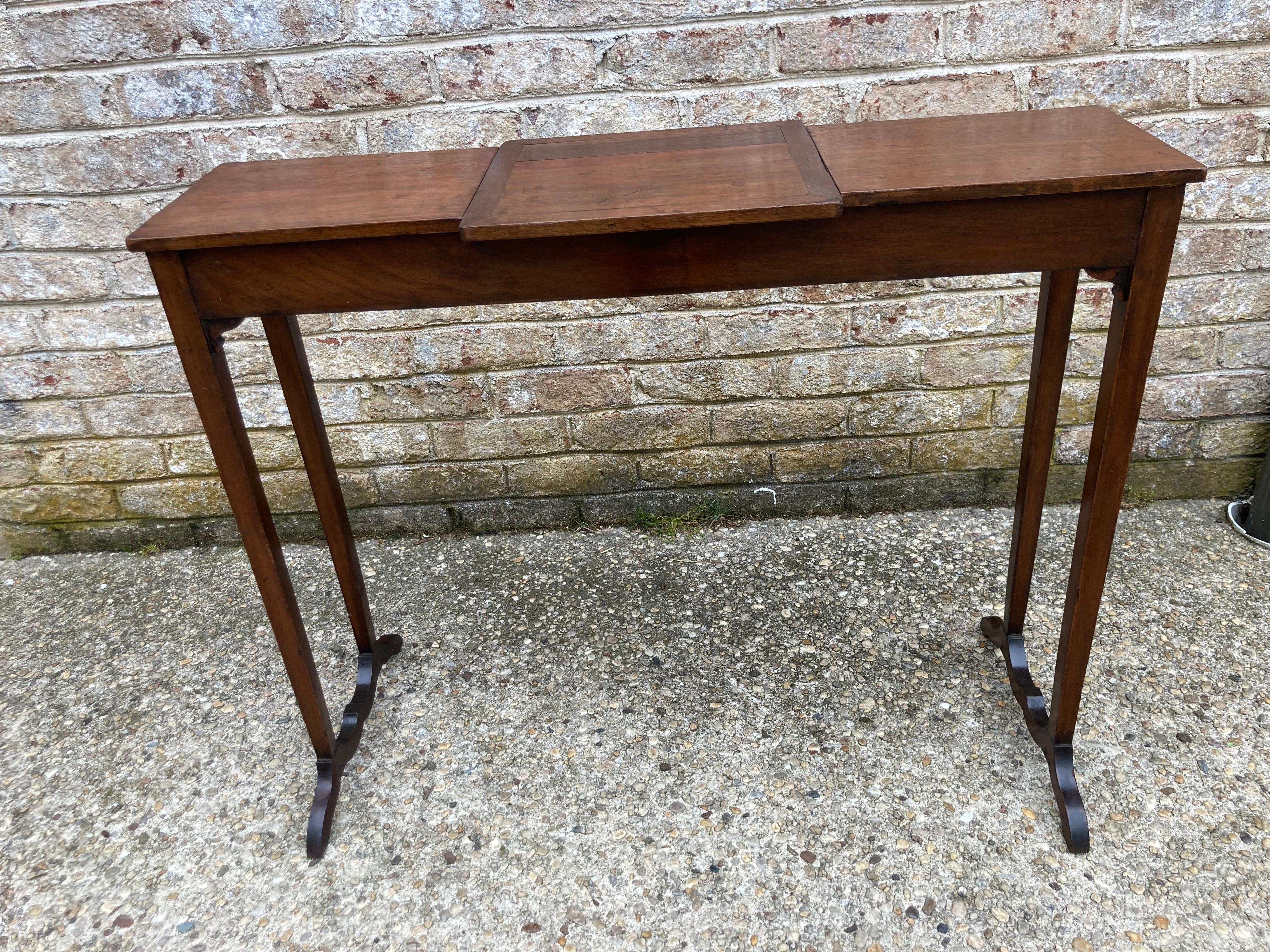 Mahogany 19th C. Reading Stand or Console