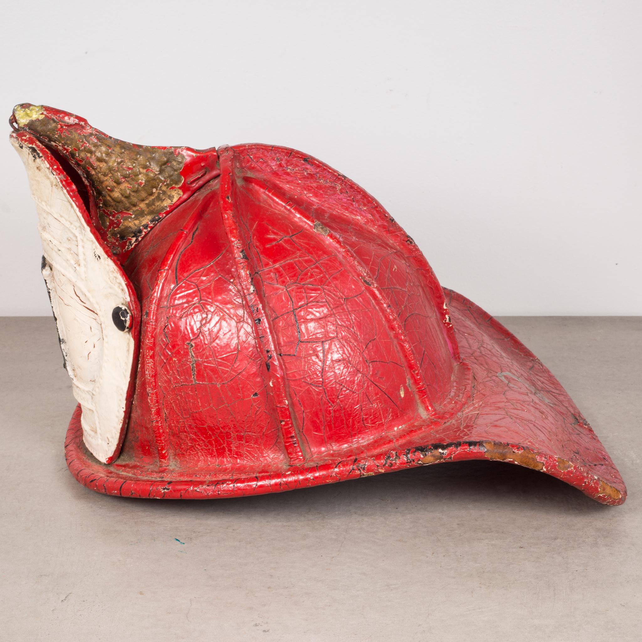 1800s firefighter helmet