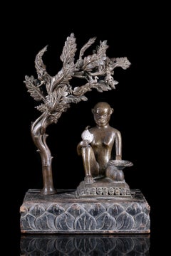 19th C, Religious, Statue of the Hindu Monkey-God Hanuman, Nepal