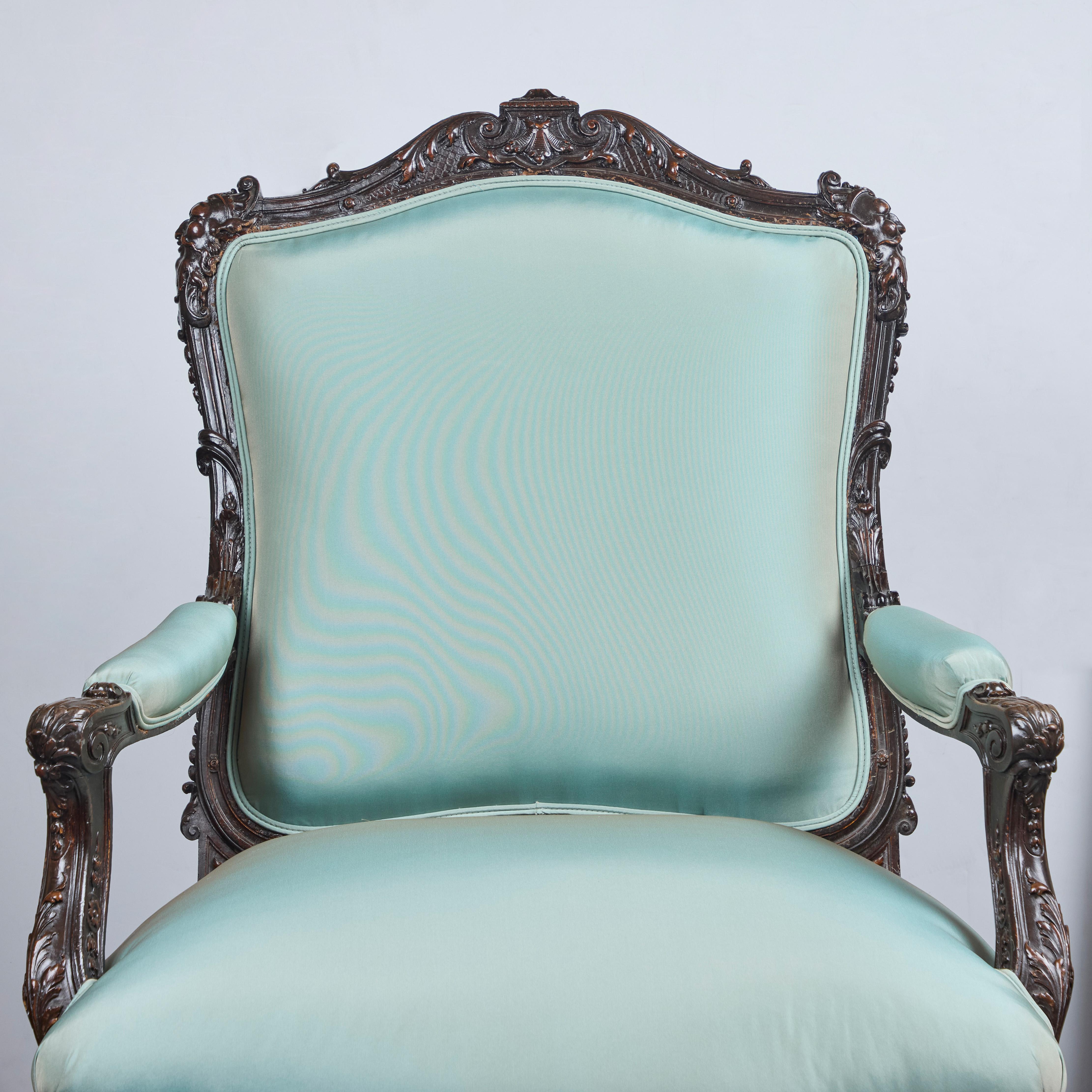 19th Century Renaissance Style, Northern Italian Chairs For Sale