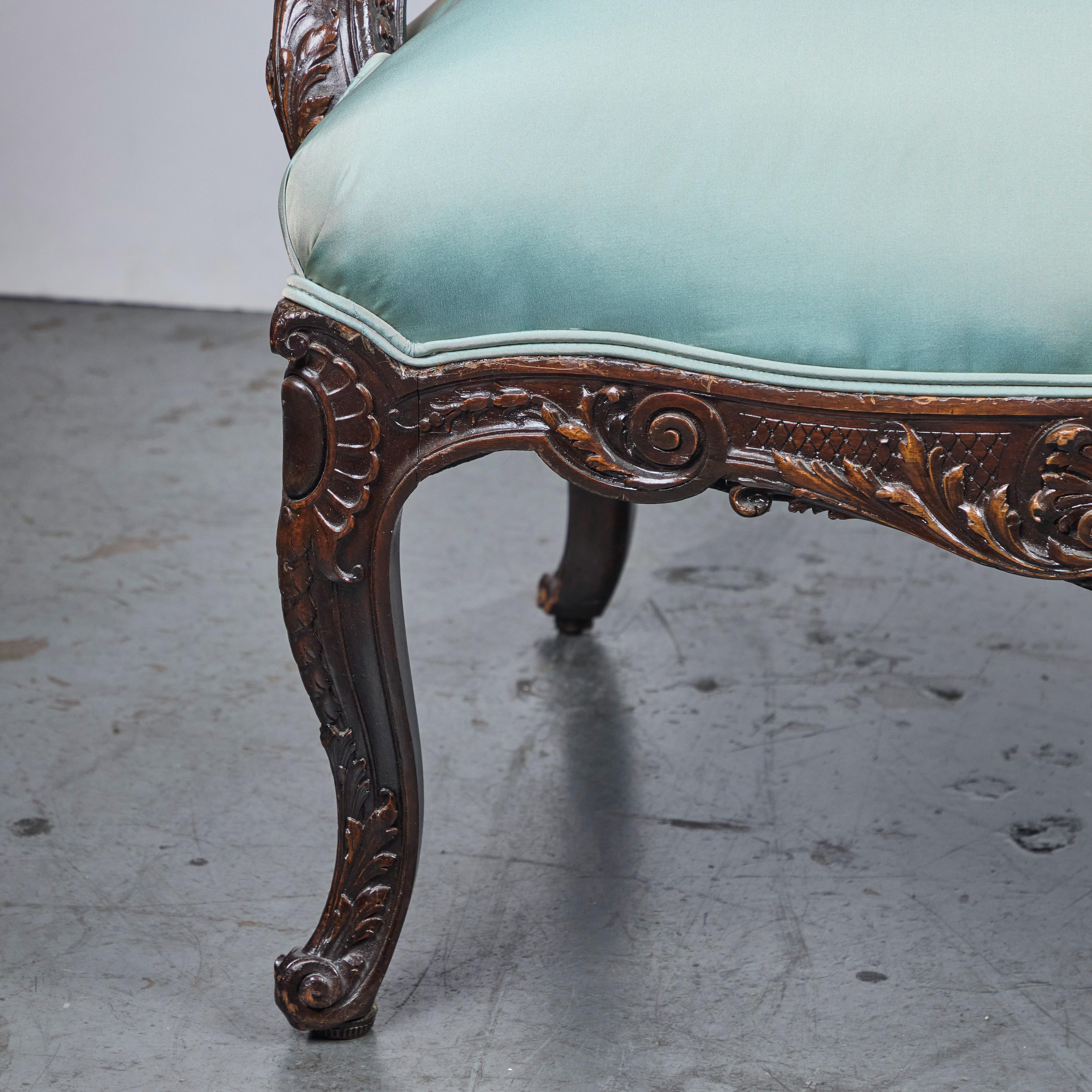 Hand-Carved Renaissance Style, Northern Italian Chairs For Sale