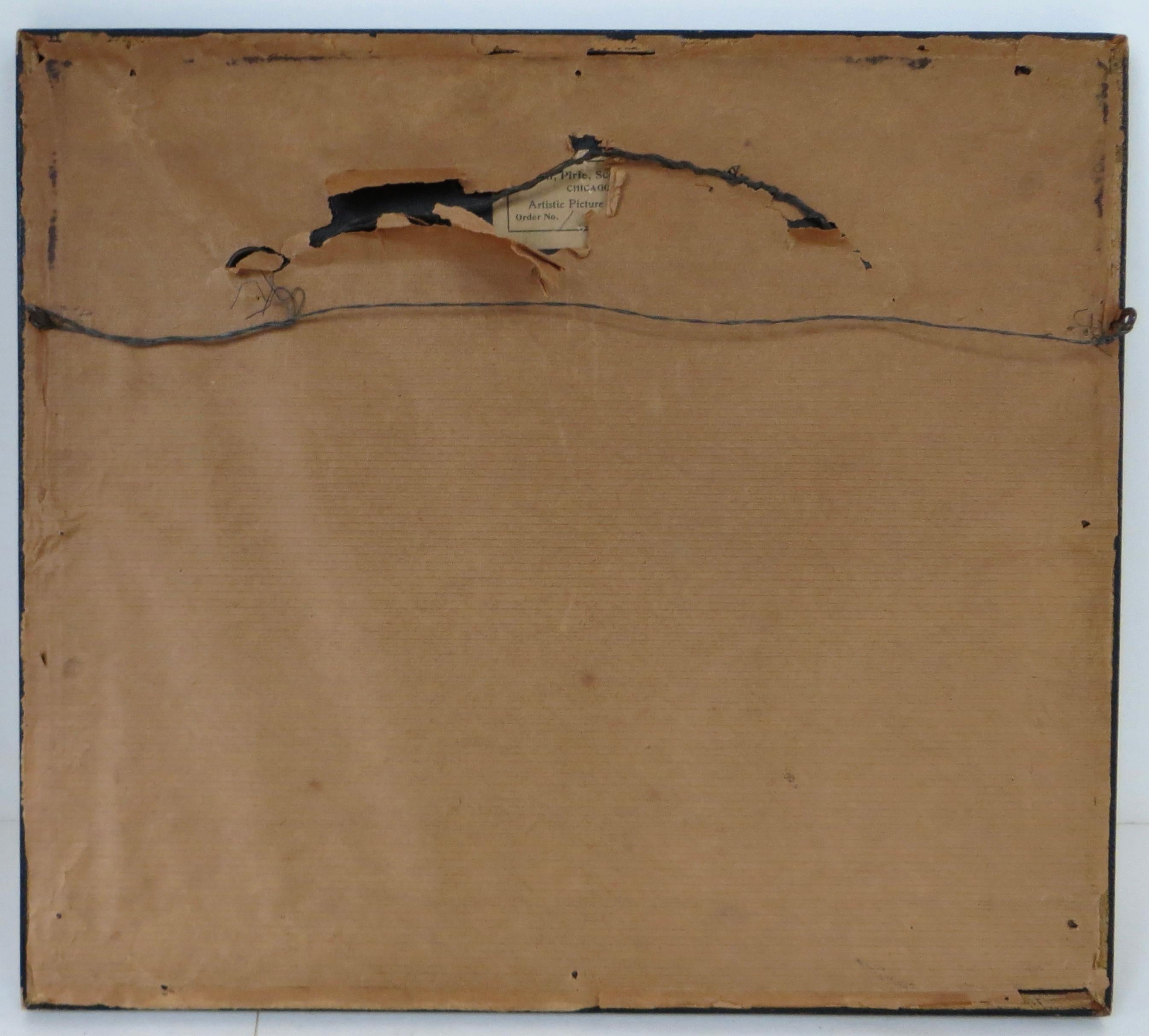 Couple royal du 19e siècle ; paire de peintures à la moelle chinoise de la dynastie Qing. Chine, vers 1855 en vente 3