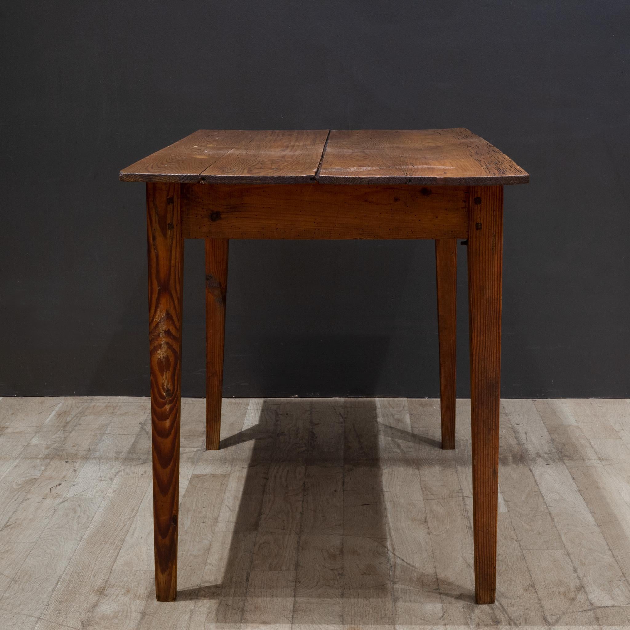 19th c. Rustic French Farmhouse Table c.1850-1900 For Sale 4
