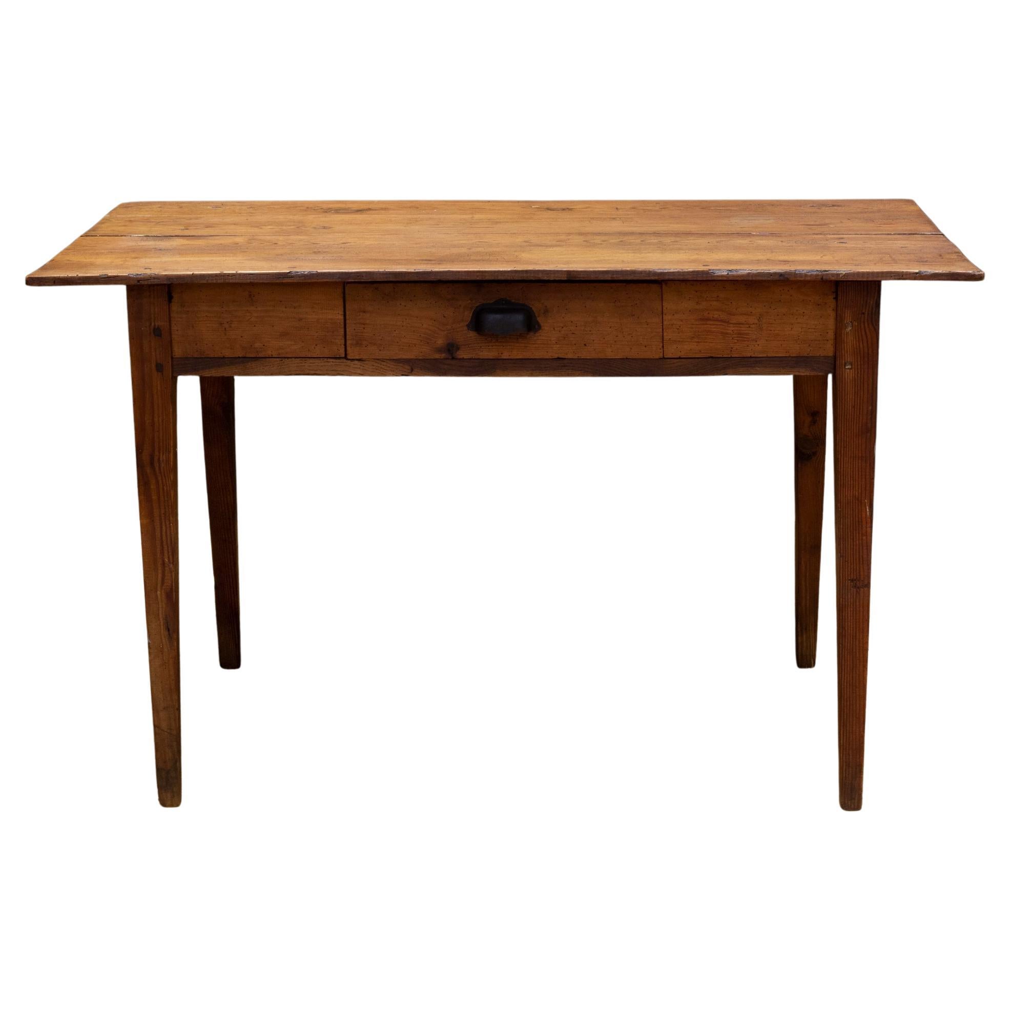 19th c. Rustic French Farmhouse Table c.1850-1900 For Sale