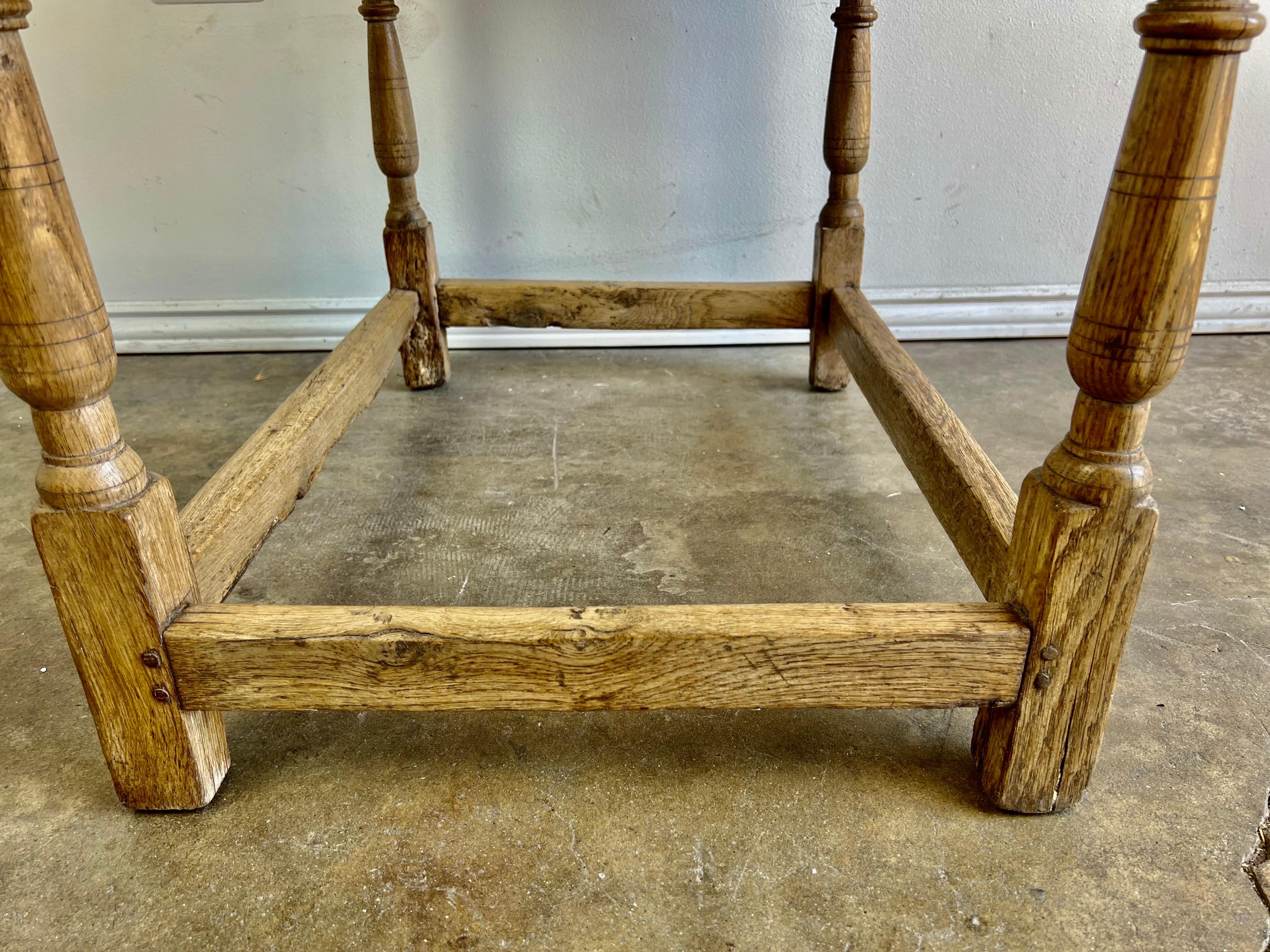 19th C. Rustic Swedish Side Table 2