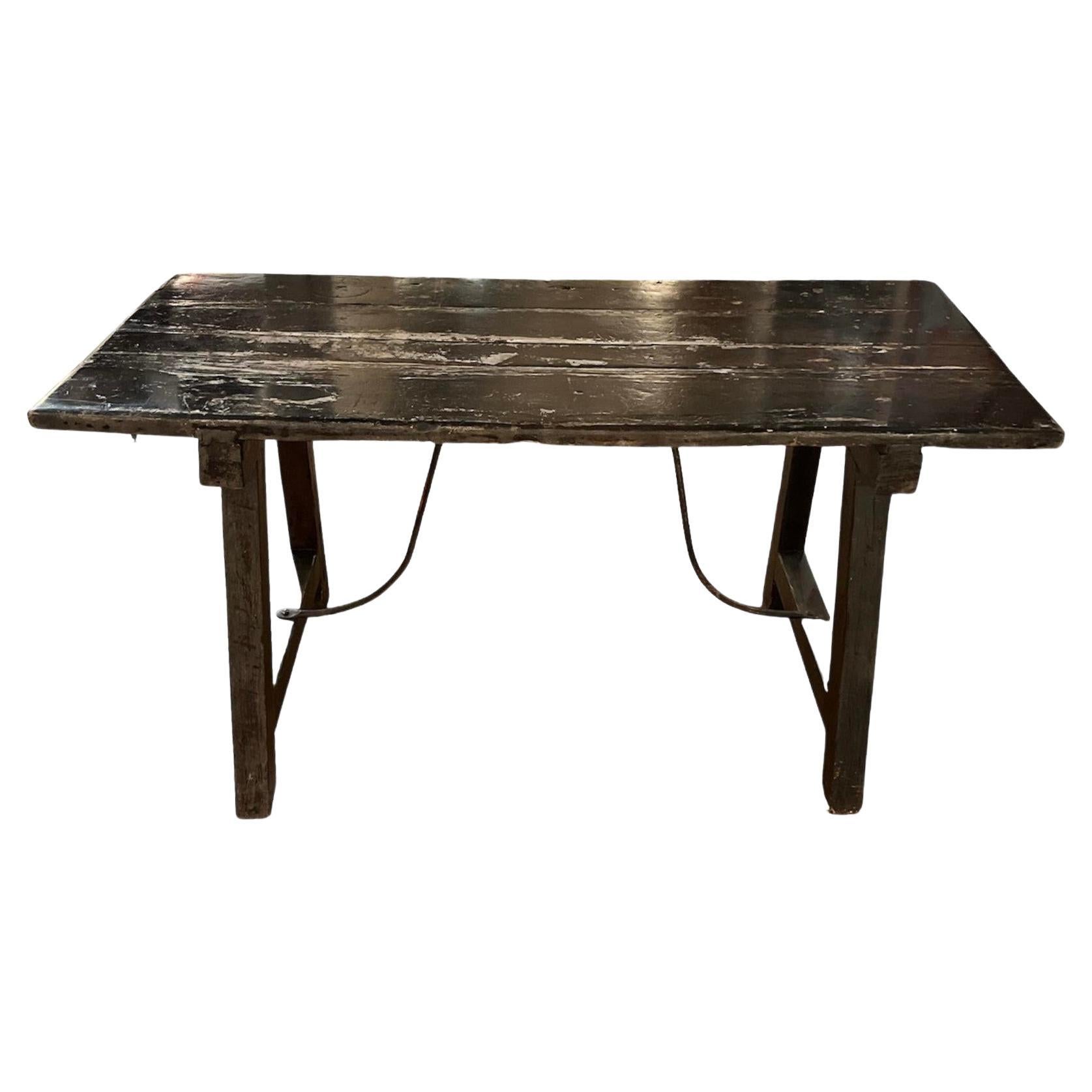 Antique Metal Console Table 144 For Sale on 1stDibs